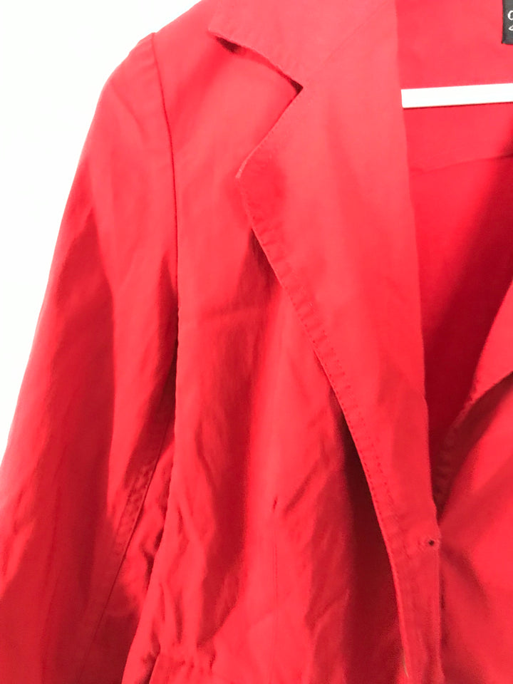 Liz Davenport Red Jacket -Size 10