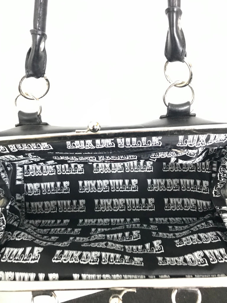 Lux De Ville Black/Pink Handbag – Good Sammy Online Store