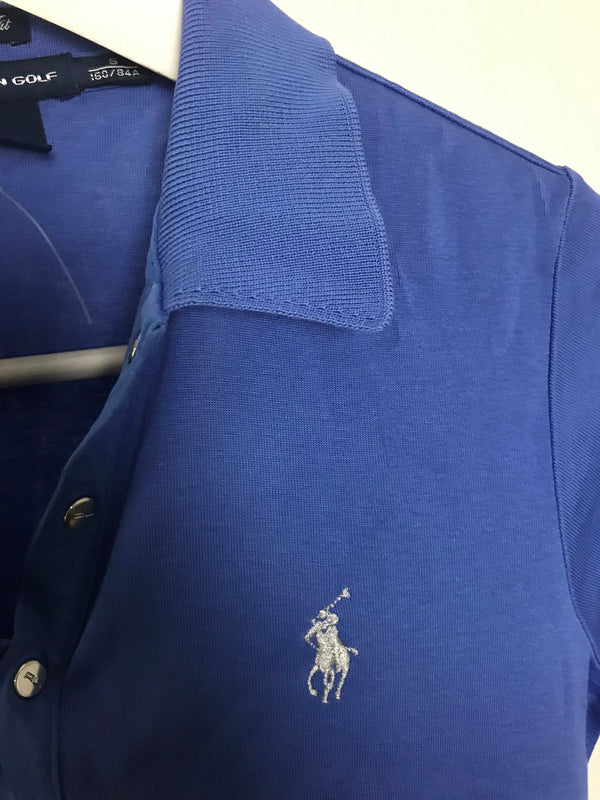 Ralph Lauren Cornflower Blue Golf Top - Size S
