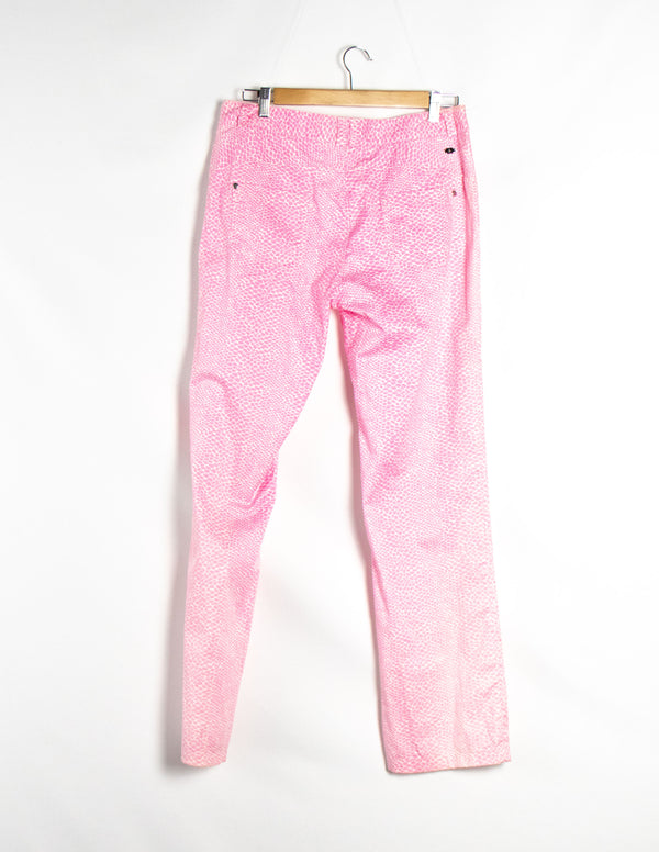 Green Lamb Pink/White Trouser - Size 14