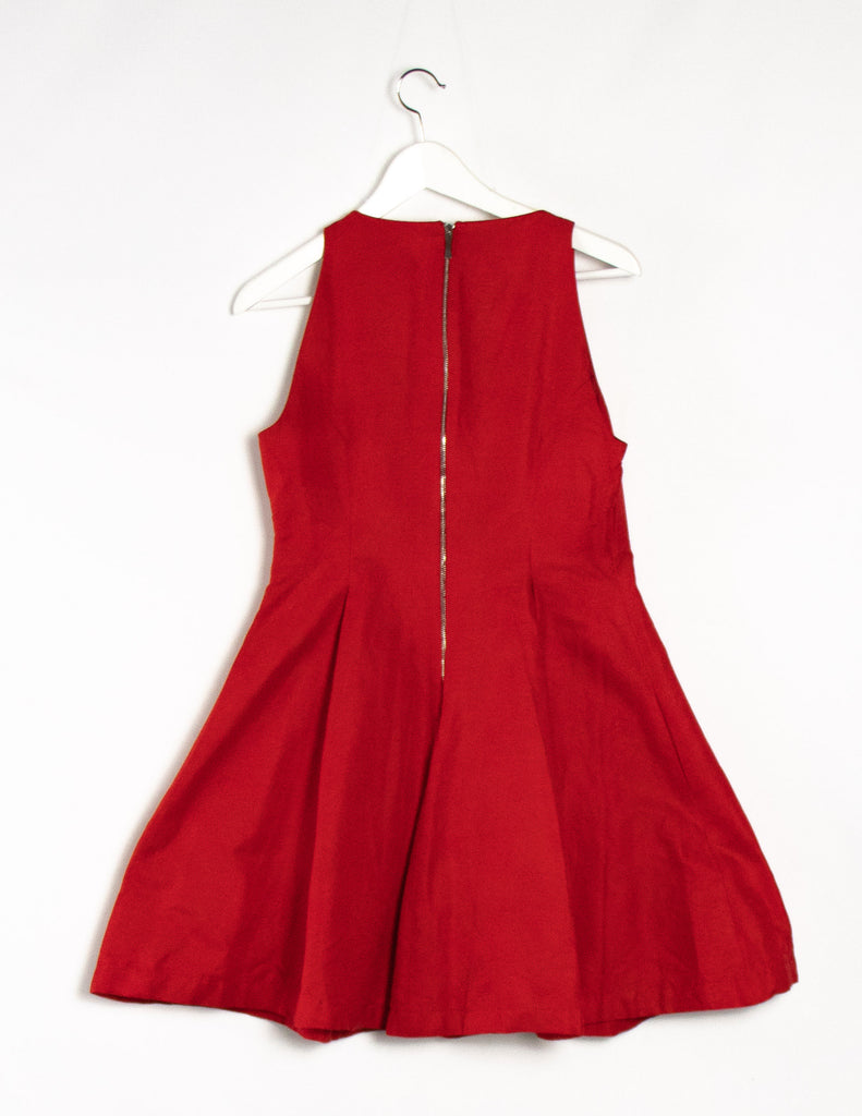 Kate spade red on sale dress