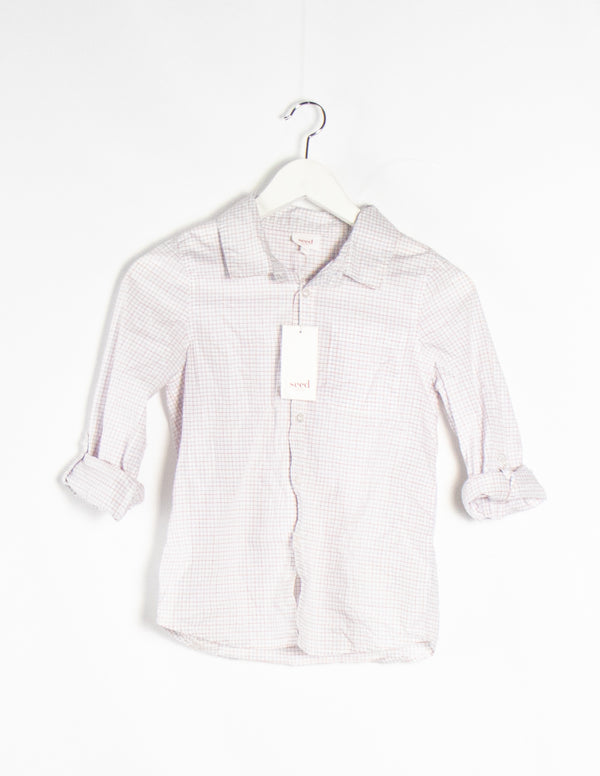 Seed Checked  Shirt - Size 8-9Y