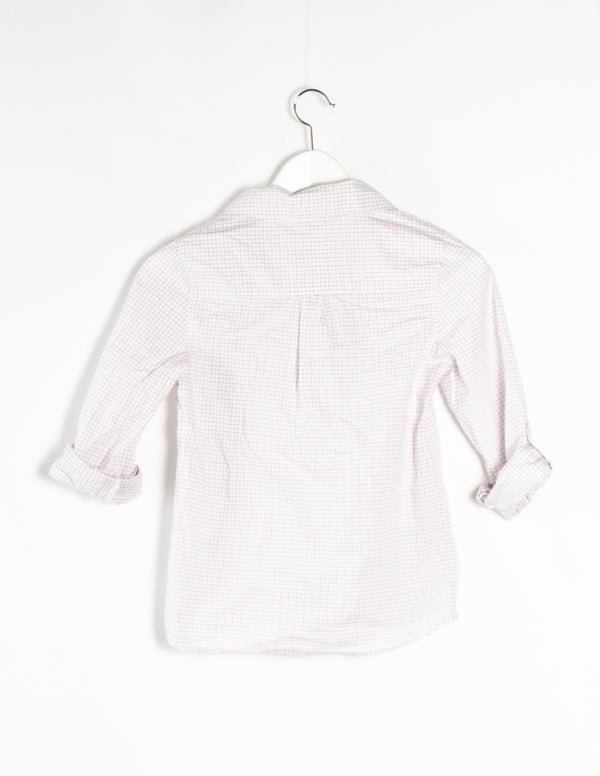Seed Checked  Shirt - Size 8-9Y