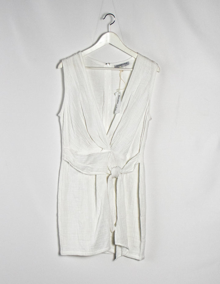 Maurie & Eve White Cotton Dress