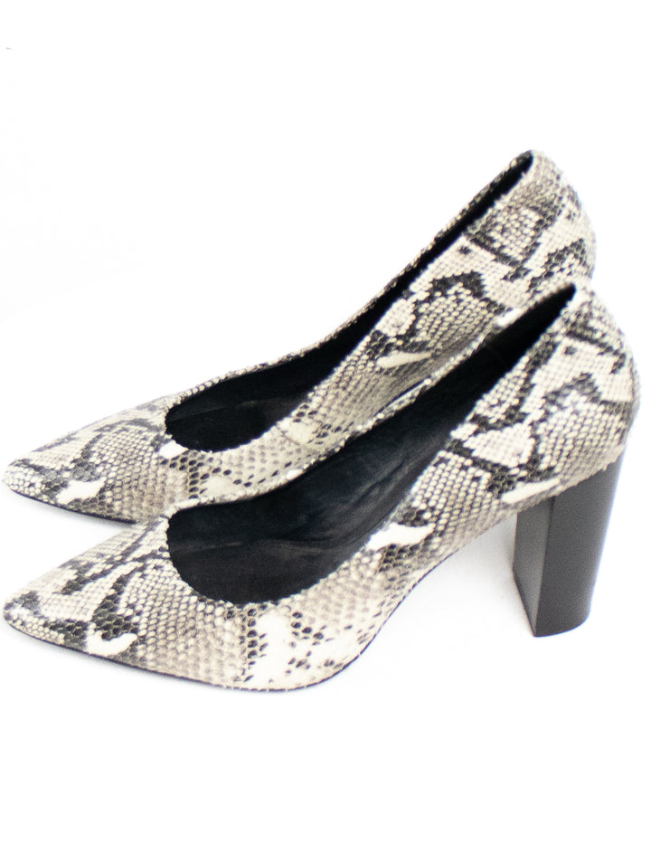 Wittner Snake Print Heels