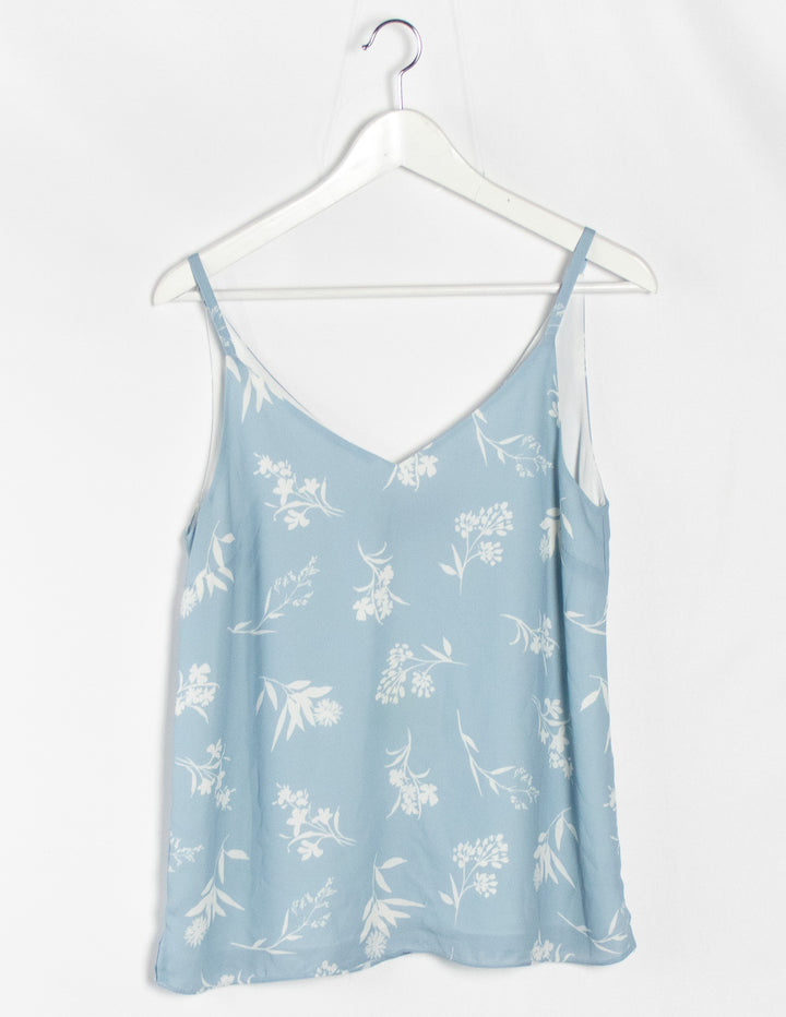 Decjuba Light Blue Floral Top