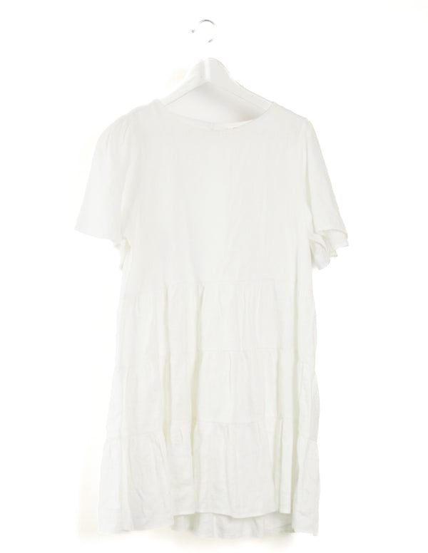 Seed White Dress - Size  10