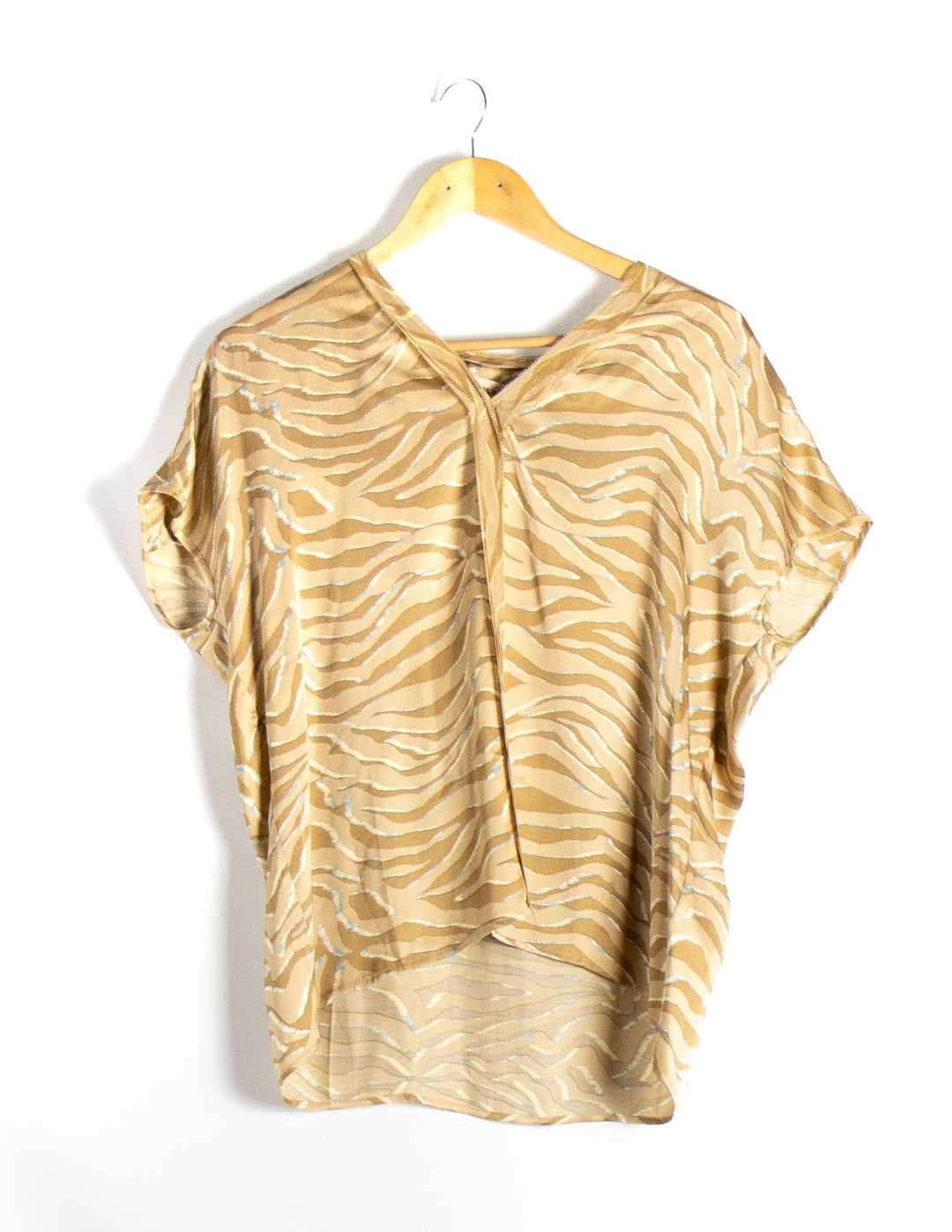 Mos Mosh Tan Print Top