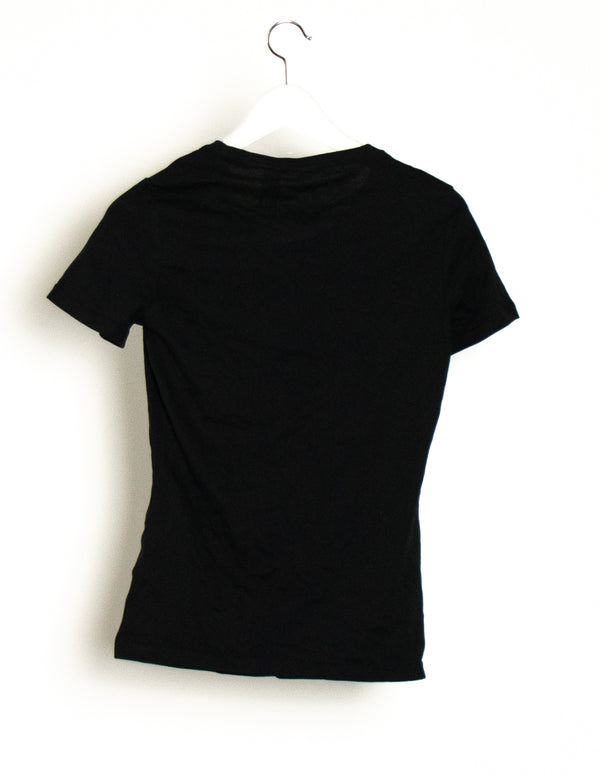 Adidas Black Logo T-shirt - Size XS