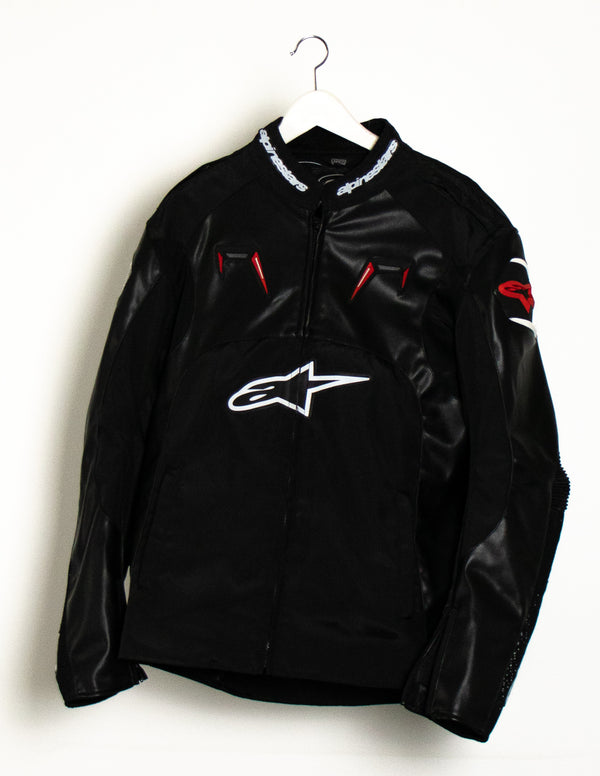 Alpinestars Black Motorbike Jacket - Size 3XL