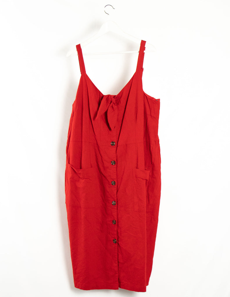 city chic red dress