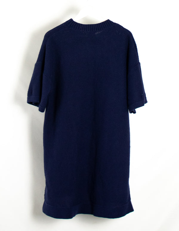 Elk Navy Knit Dress- Size M/L