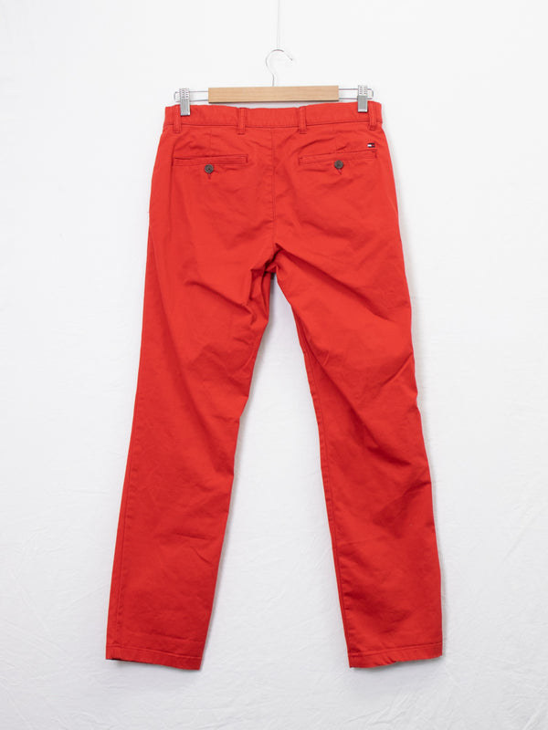 Tommy Hilfiger Red Slim Fit Pants- Size 29/30