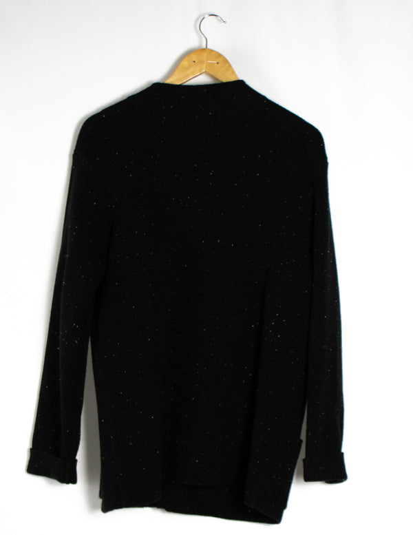 Notting Hill Black Speckle Knit -Size XL